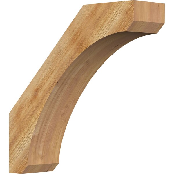 Ekena Millwork 6"W x 22"D x 22"H Legacy Rough Sawn Knee Brace, Western Red Cedar BRC06X22X22LEC00RWR - main